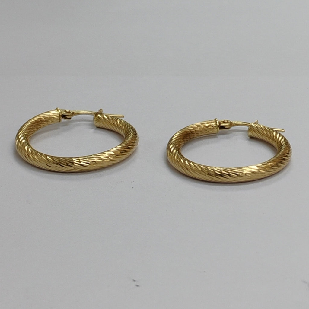 ARRACADAS PAR ORO 14 K 2 GRMS (SEMINUEVO)