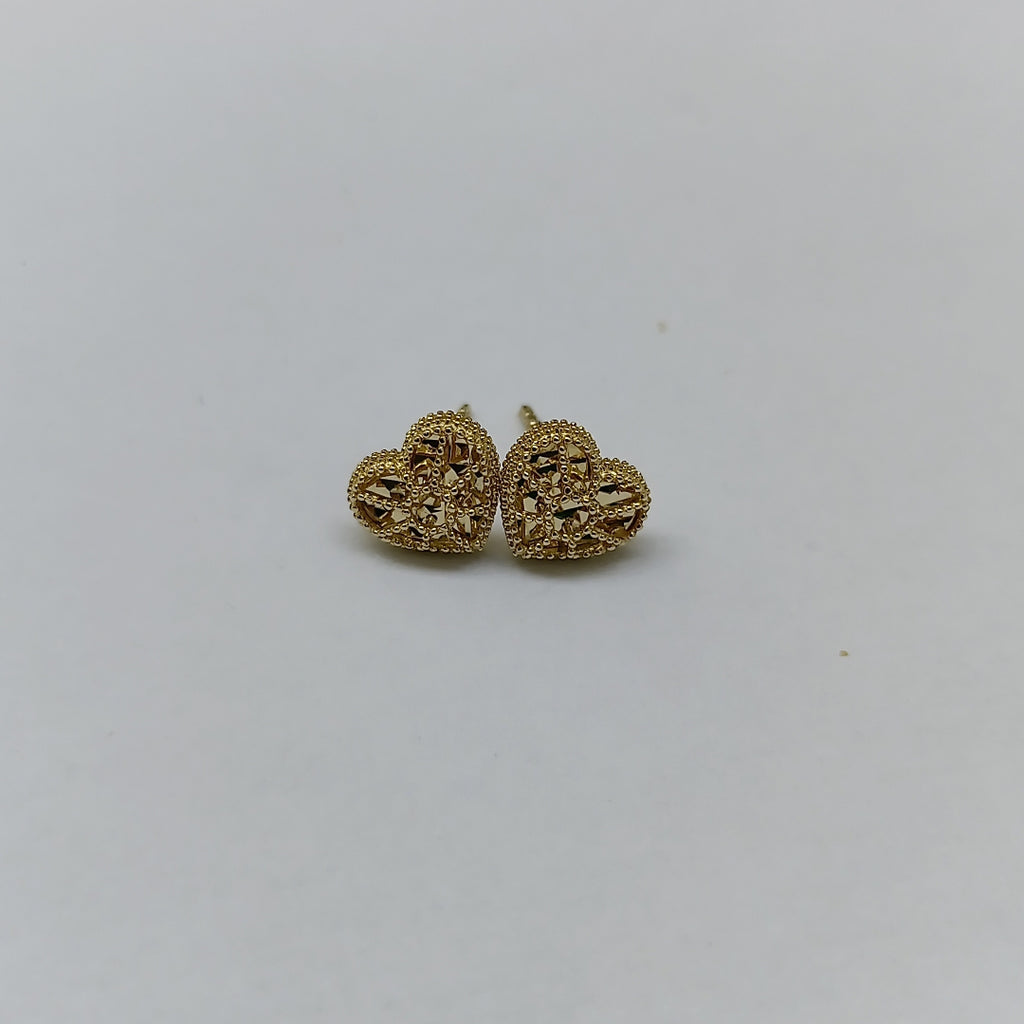 BROQUELES ORO 14K 1.5 (NUEVO)