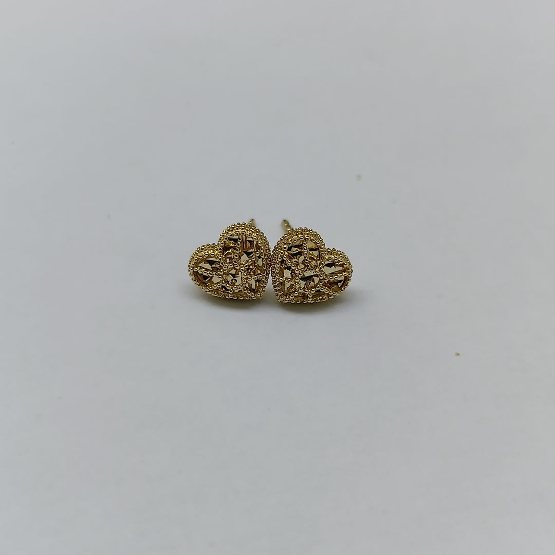 BROQUELES ORO 14K 1.5 (NUEVO)