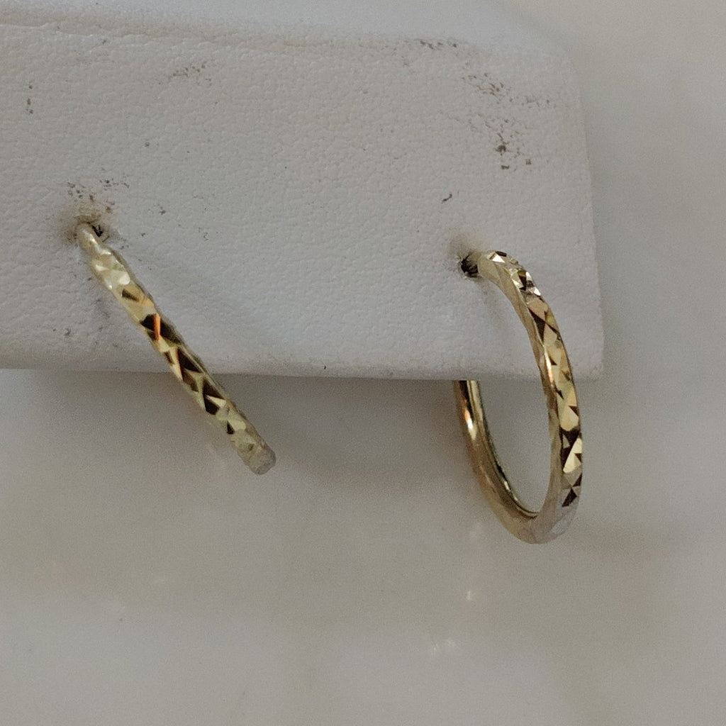 ARRACADAS PAR ORO 14 K 0.8 GRMS (SEMINUEVO)