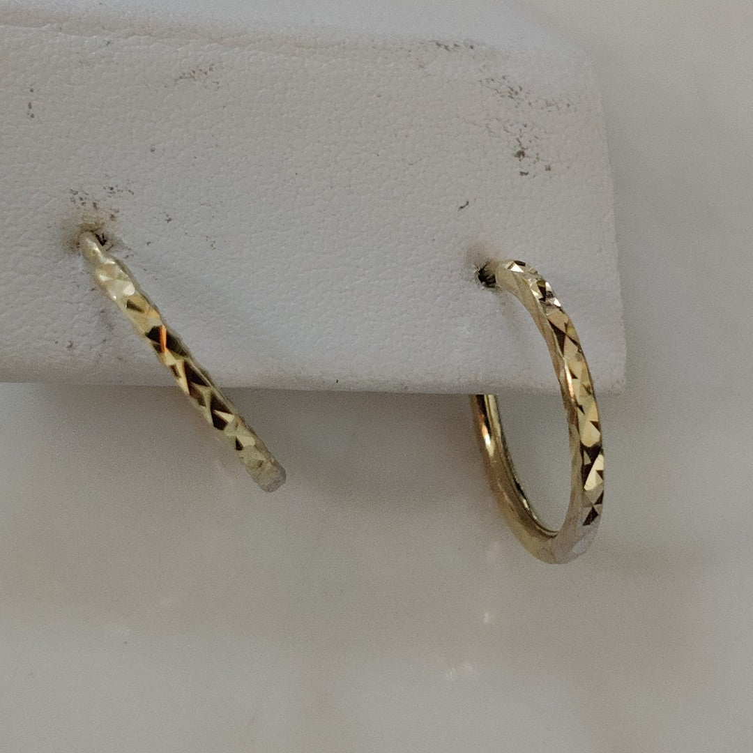 ARRACADAS PAR ORO 14 K 0.8 GRMS (SEMINUEVO)