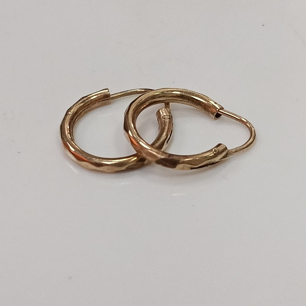 ARRACADAS PAR ORO 8 K 0.5 GRMS (SEMINUEVO)