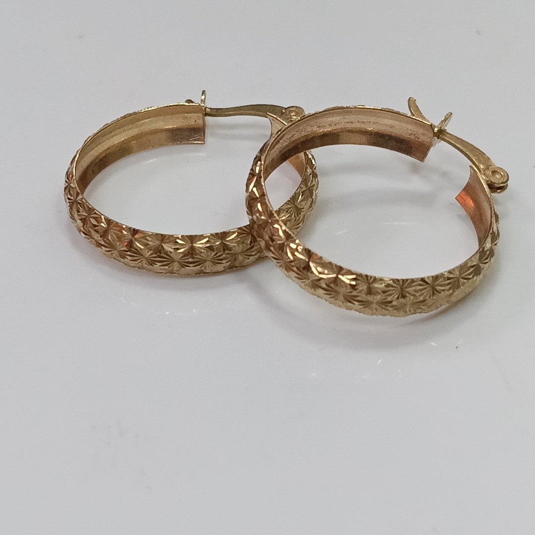 ARRACADAS PAR ORO 10 K 3,50 GRMS (SEMINUEVO)