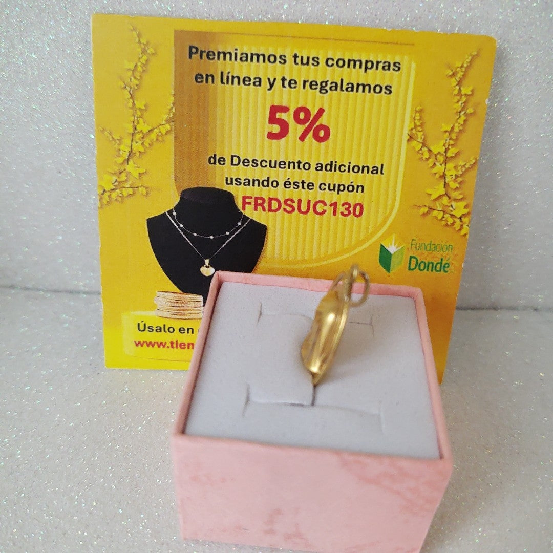 MEDALLA RELIGIOSA ORO 10 K 1.8 GRMS (SEMINUEVO)