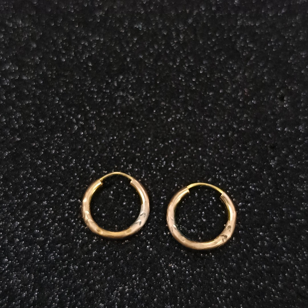 ARRACADAS PAR ORO 10 K 0.8 GRMS (SEMINUEVO)