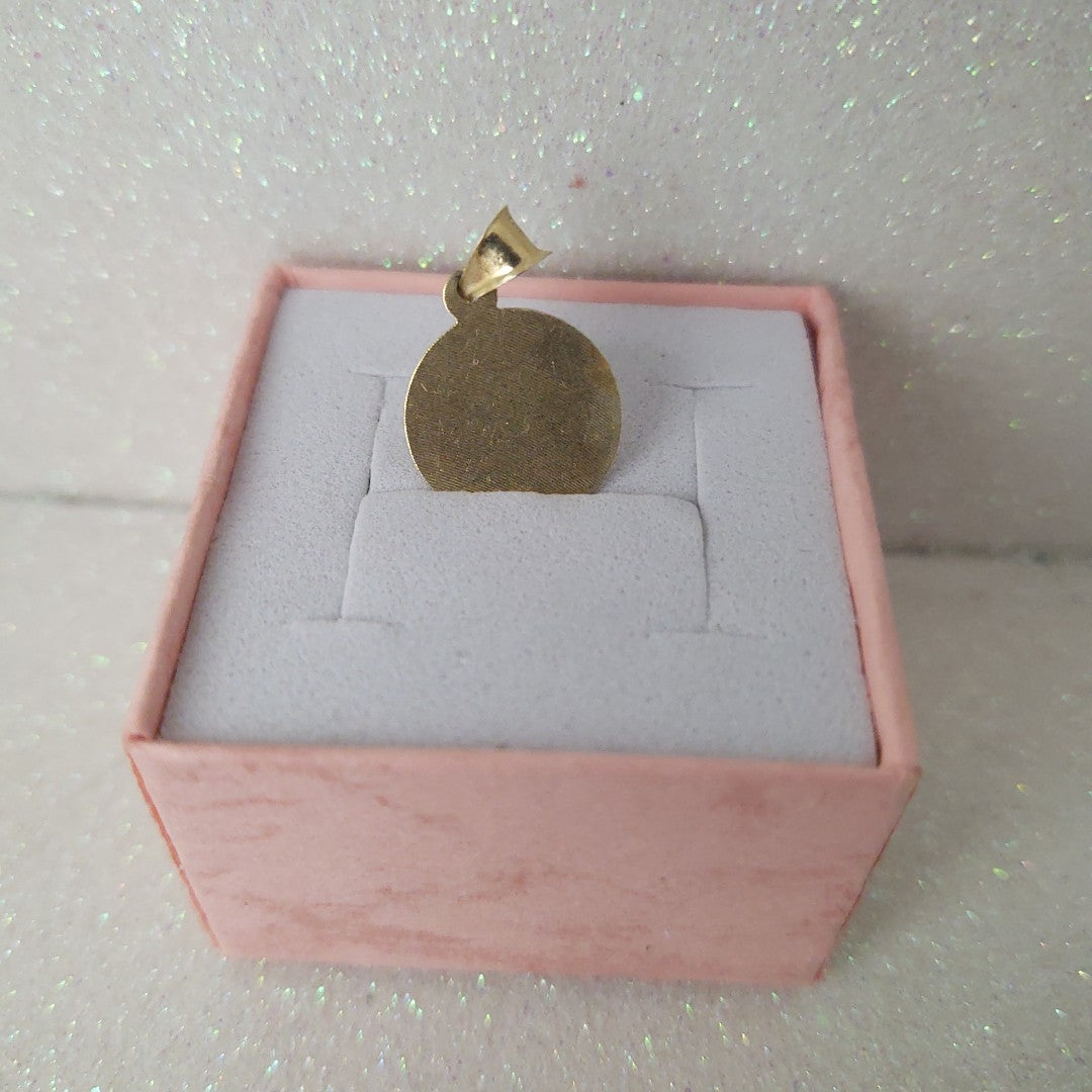 MEDALLA RELIGIOSA ORO 14 K 1 GRMS (SEMINUEVO)