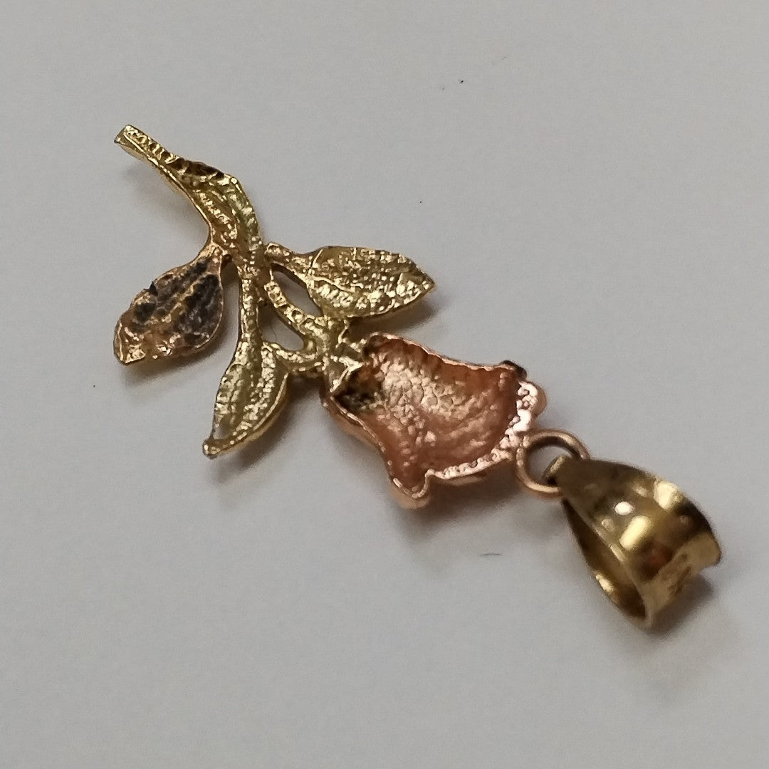 DIJE ORO, ORO COMBINADO 14 K 1.8 GRMS (SEMINUEVO)