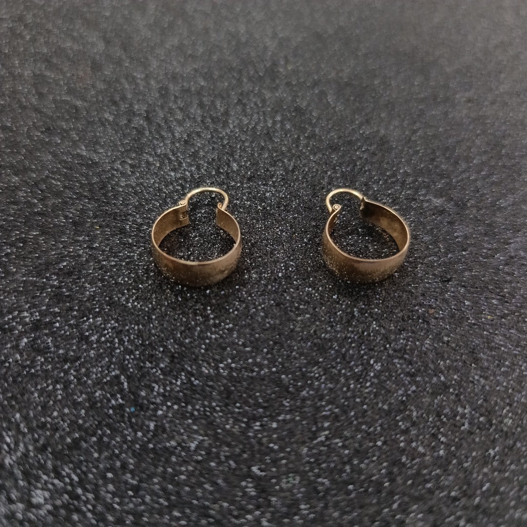 ARRACADAS PAR ORO 10 K 1.9 GRMS (SEMINUEVO)