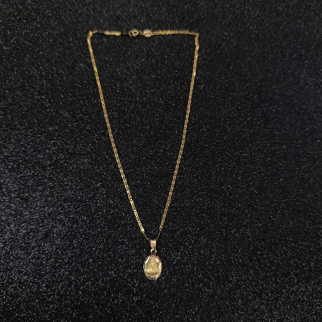 CADENA, DIJE ORO 10 K 2 GRMS (SEMINUEVO)