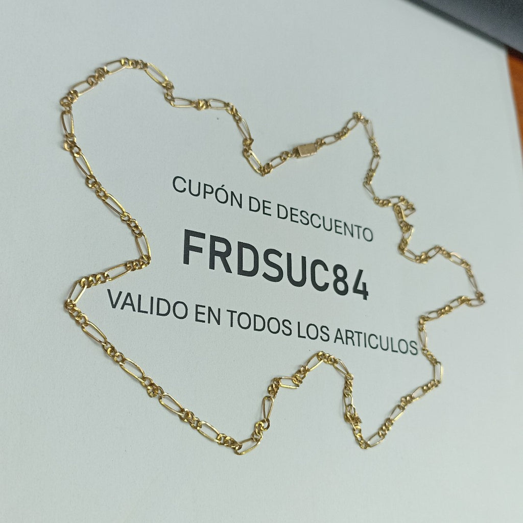 CADENA ORO 8 K 4,00 GRMS (SEMINUEVO)