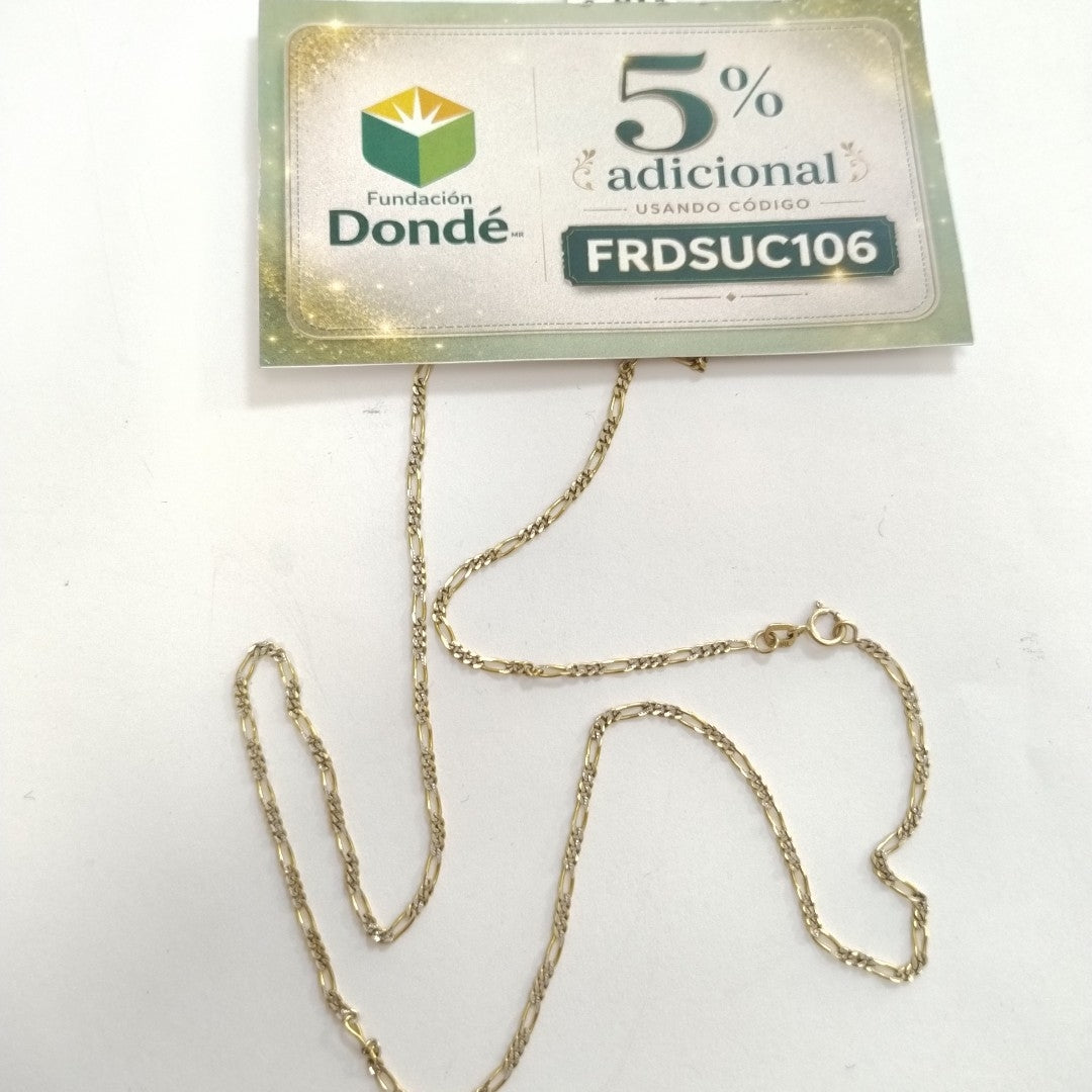 CADENA ORO 10 K 3,40 GRMS (SEMINUEVO)