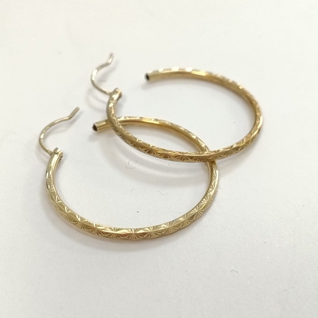 ARRACADAS PAR ORO 10 K 2.5 GRMS (SEMINUEVO)