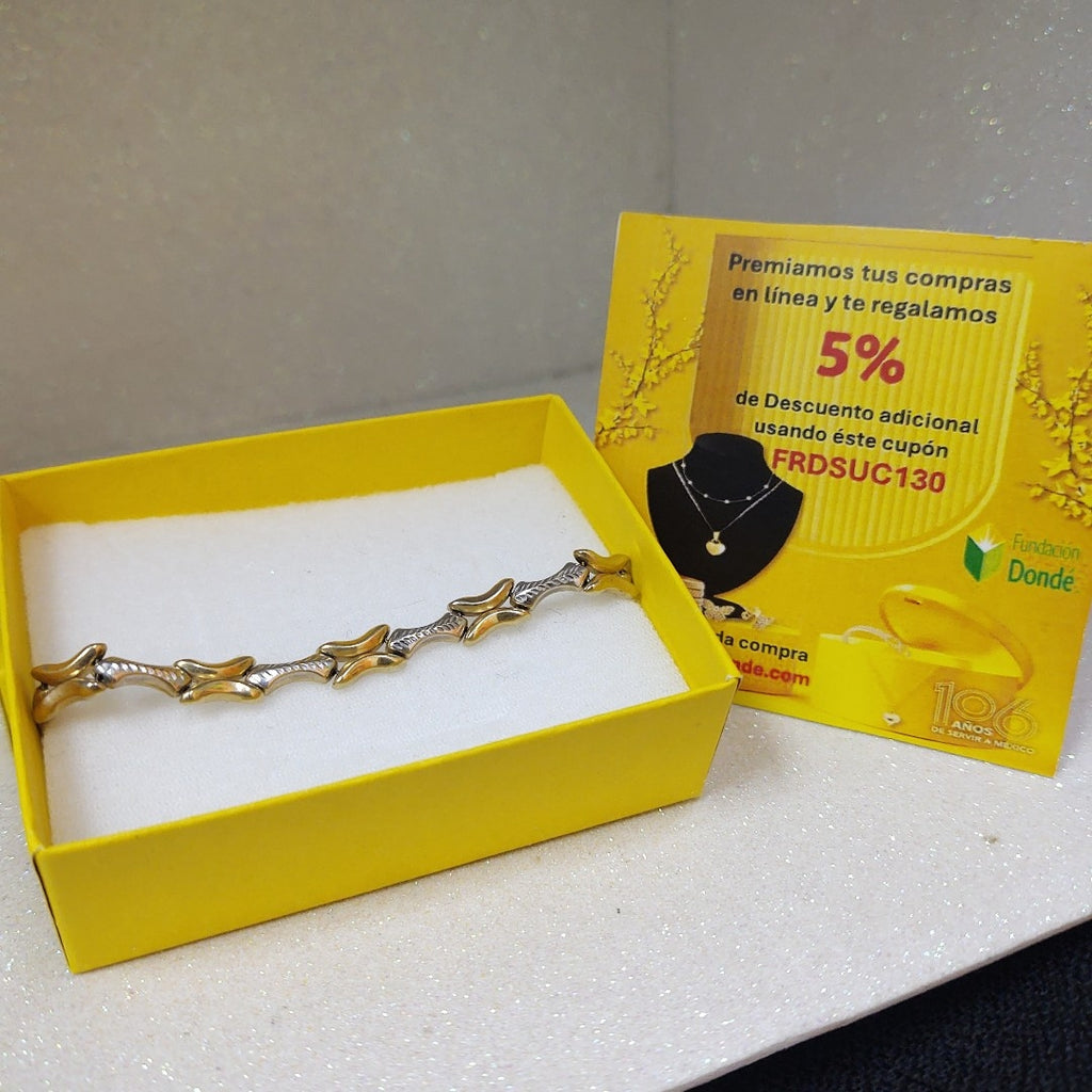 PULSERA ORO 14 K 6.1 GRMS (SEMINUEVO)