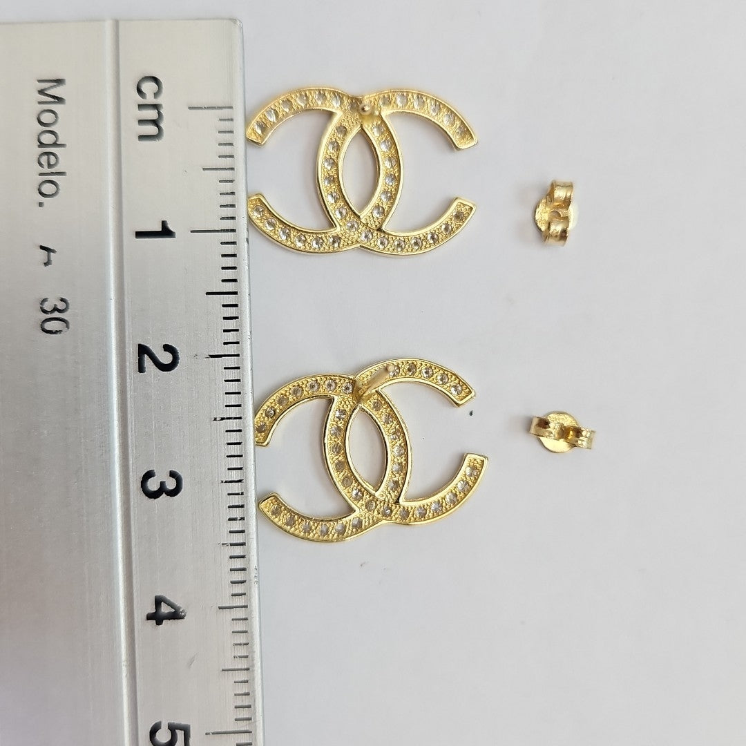 BROQUELES PAR ORO 14 K 2.9 GRMS (SEMINUEVO)