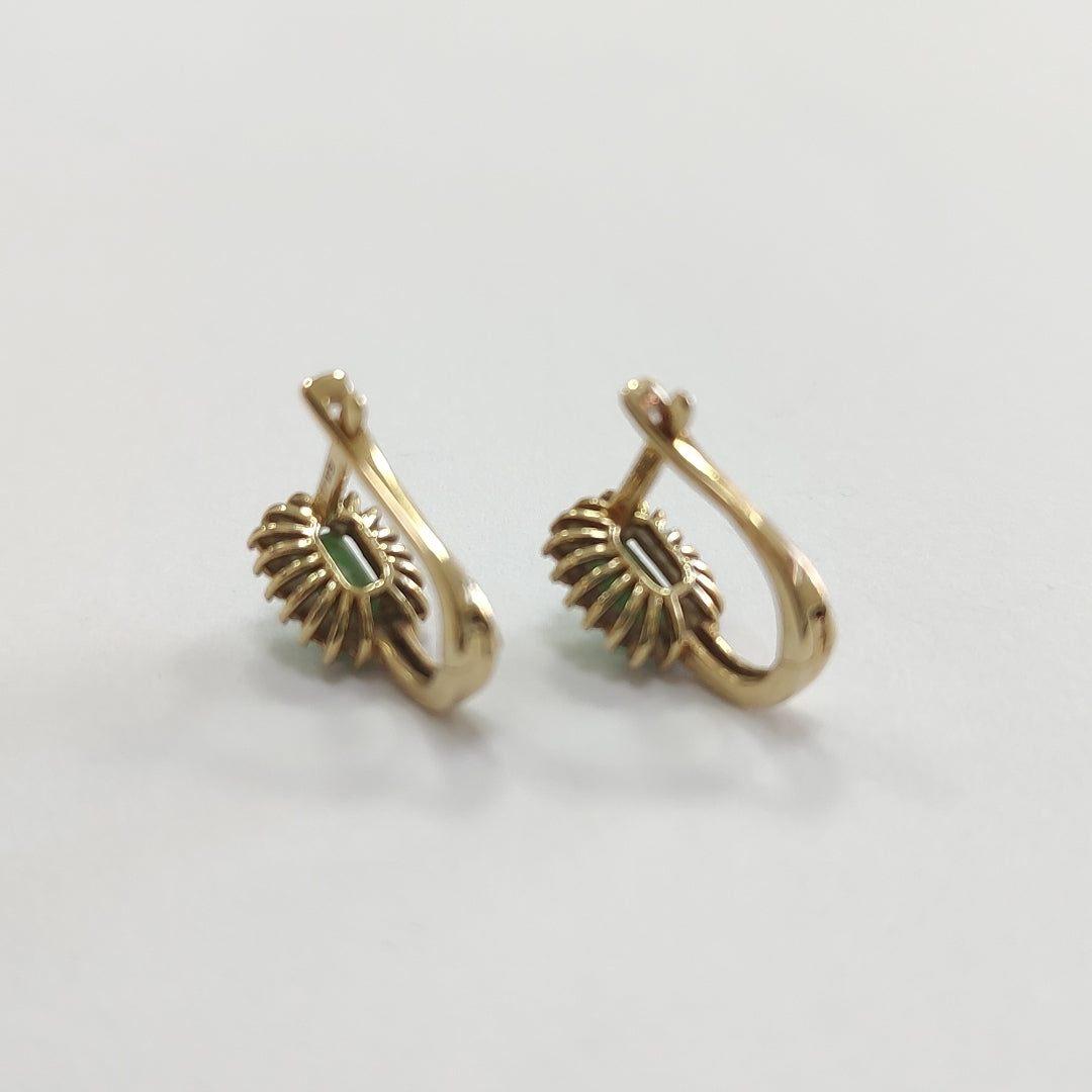 ARETES PAR ORO 10 K 2,20 GRMS (SEMINUEVO)