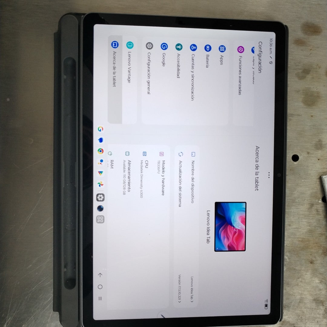 TABLETA LENOVO IDEAPAD K11 GEN 2 TB336FU  (2026) 128 GB 8 GB RAM (SEMINUEVO)