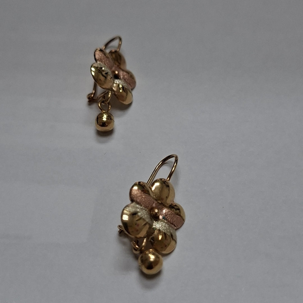 ARETES PAR ORO 10 K 2.4 GRMS (SEMINUEVO)