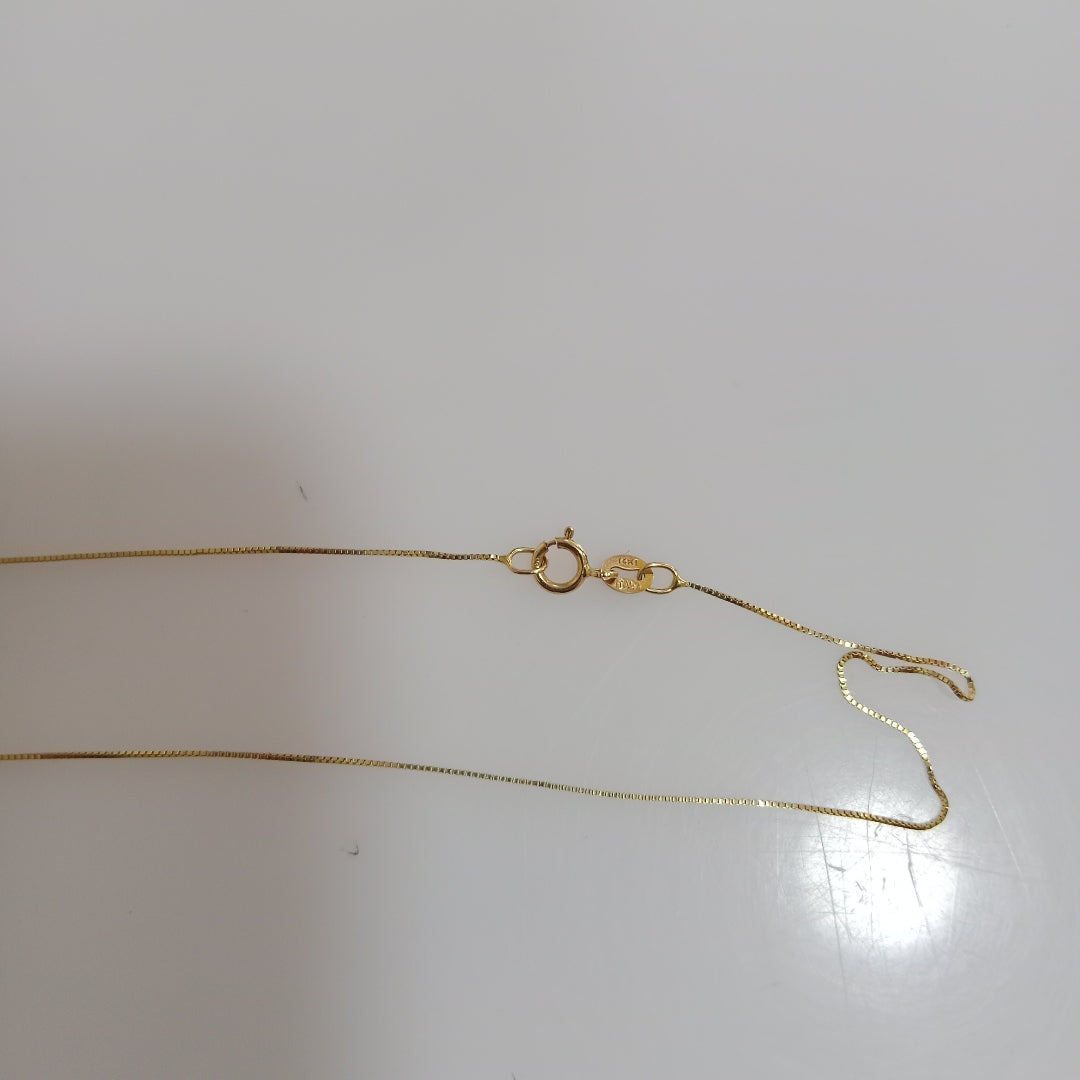CADENA ORO 14 K 0.8 GRMS (SEMINUEVO)