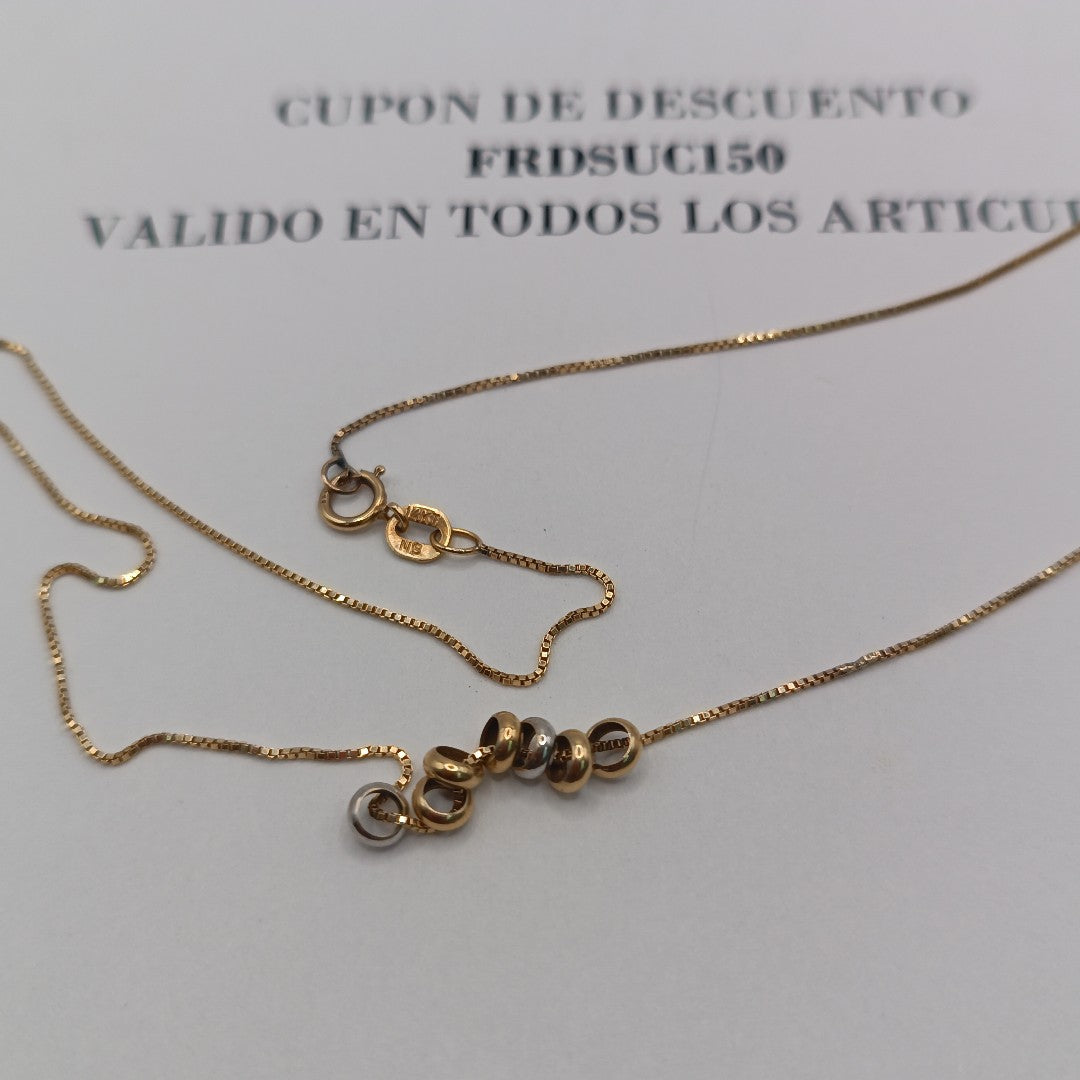 GARGANTILLA ORO 14 K 1,50 GRMS (SEMINUEVO)