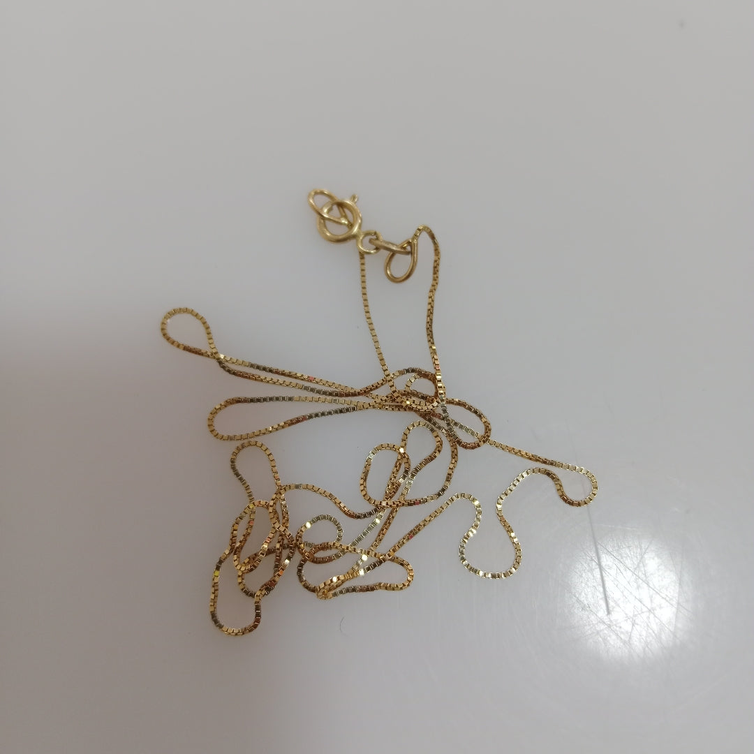 CADENA ORO 14 K 1 GRMS (SEMINUEVO)