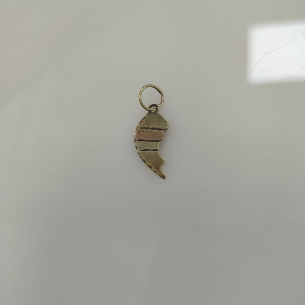 DIJE ORO,ORO COMBINADO 8 K 0,40 GRMS (SEMINUEVO)
