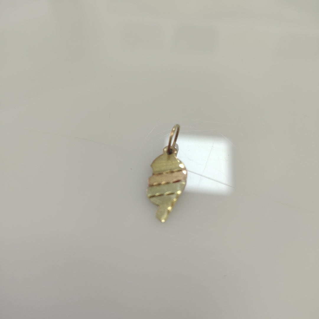 DIJE ORO,ORO COMBINADO 8 K 0,40 GRMS (SEMINUEVO)