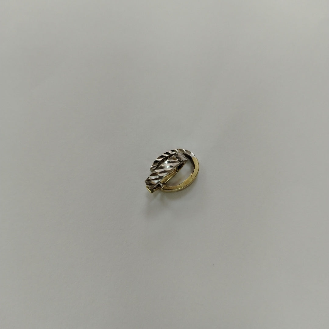 ARRACADAS PAR ORO 14 K 1,50 GRMS (SEMINUEVO)