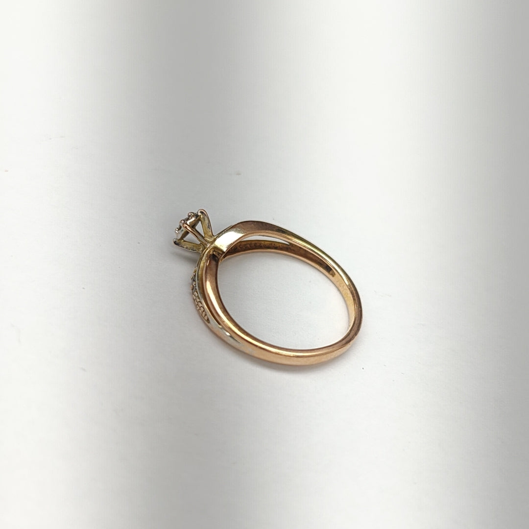 SOLITARIO ORO 14 K 2.4 GRMS (SEMINUEVO)