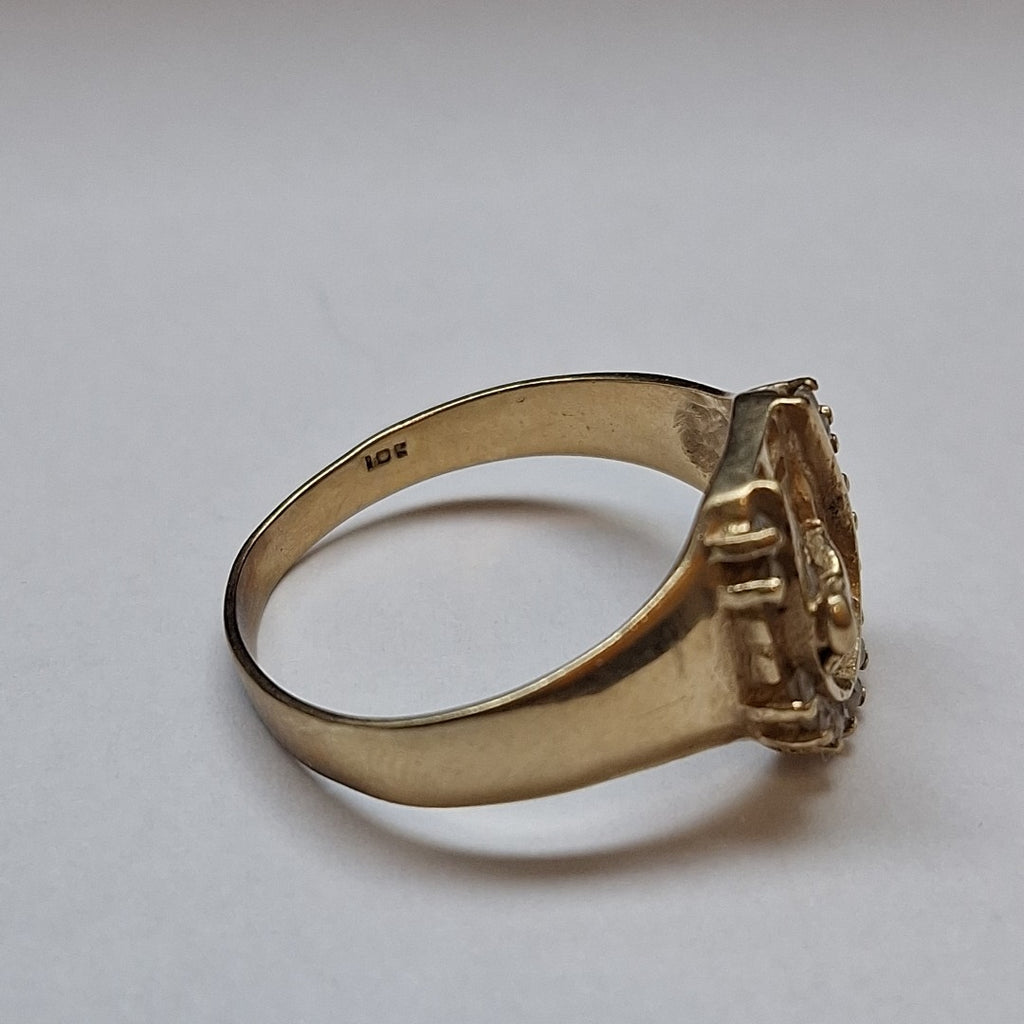 ANILLO ORO 10 K 3,80 GRMS (SEMINUEVO)