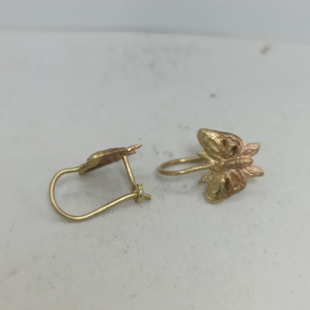 ARETES PAR ORO 14 K 0,90 GRMS (SEMINUEVO)