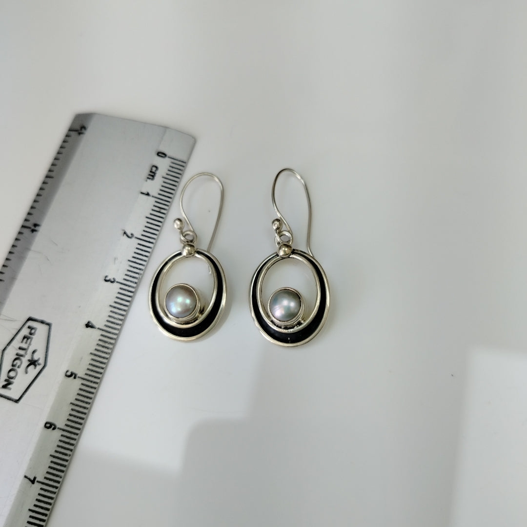ARETES PAR PLATA 4,90 GRMS (SEMINUEVO)