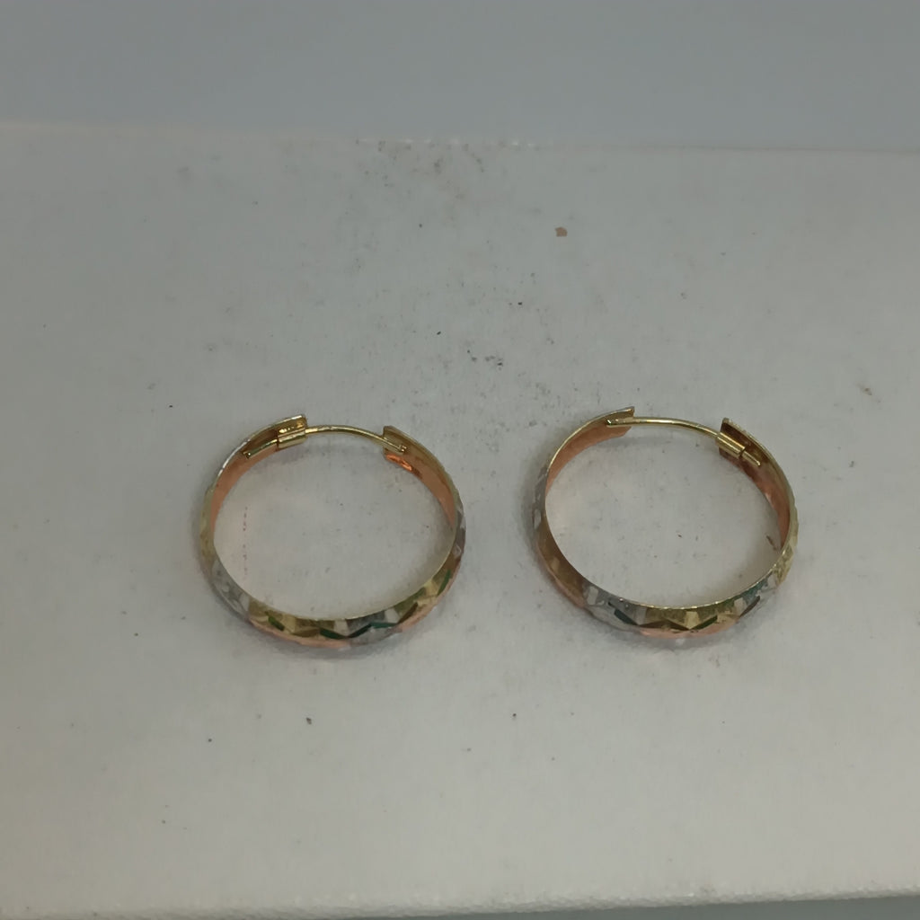 ARRACADAS PAR ORO 14 K 1,90 GRMS (SEMINUEVO)