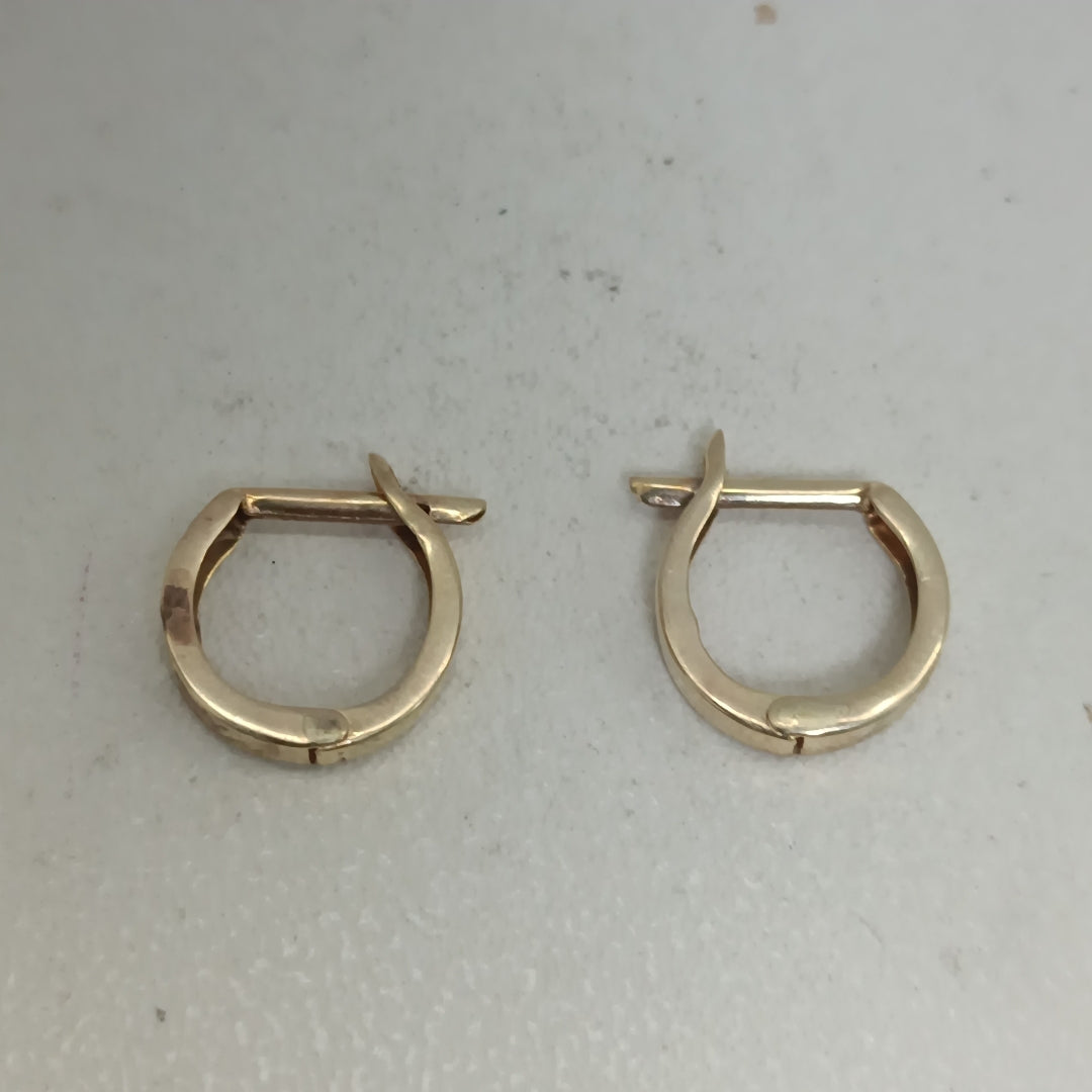ARETES PAR ORO 14 K 0,90 GRMS (SEMINUEVO)