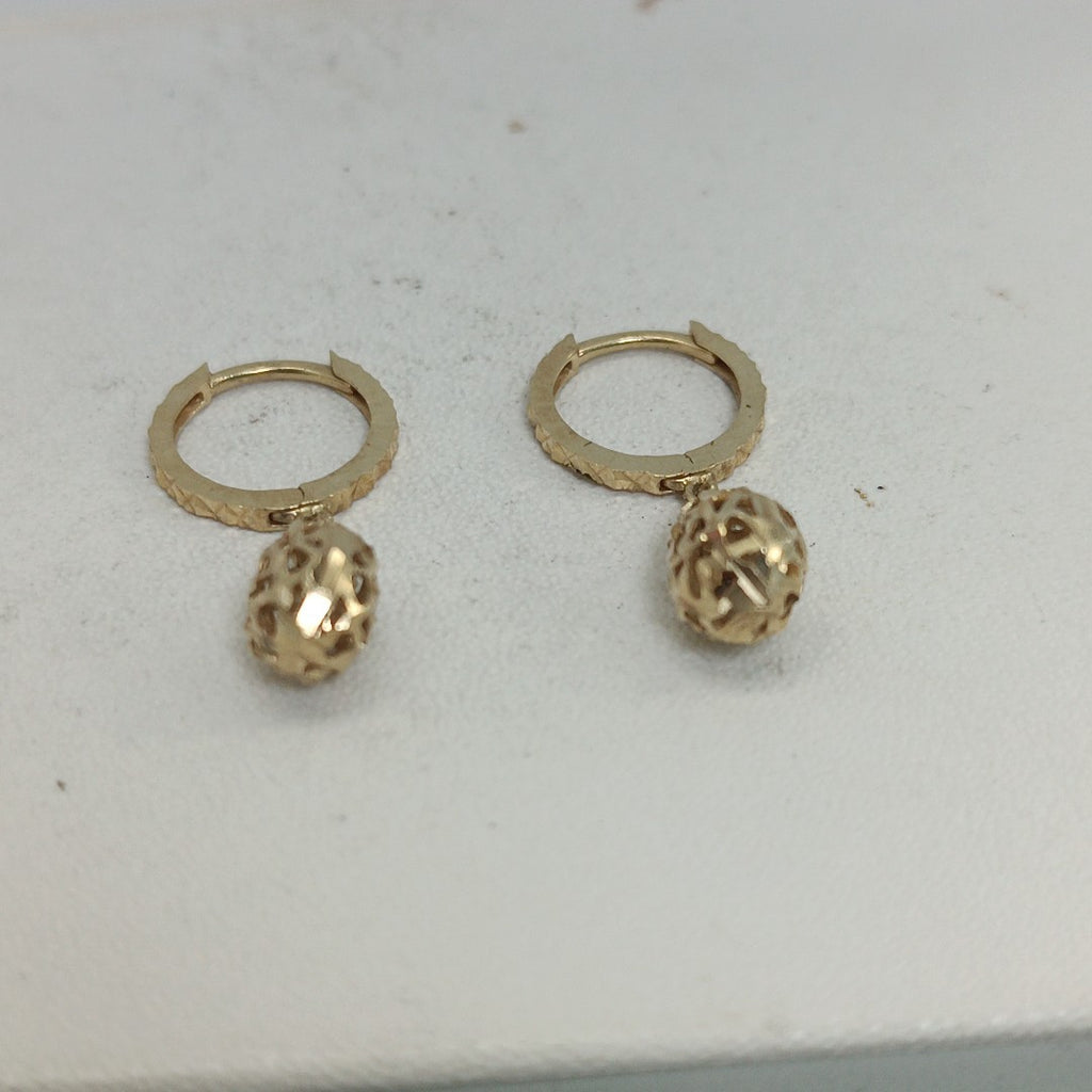 ARETES PAR ORO 14 K 1,90 GRMS (SEMINUEVO)