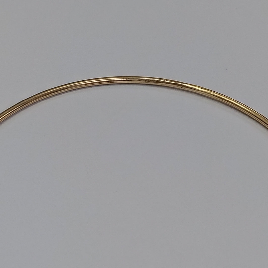 PULSERA RIGIDA ORO 10 K 2.5 GRMS (SEMINUEVO)