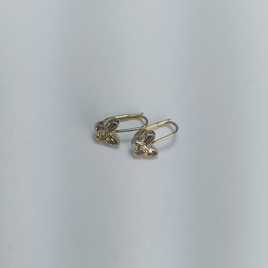 BROQUELES ORO 14K 1.8 (NUEVO)