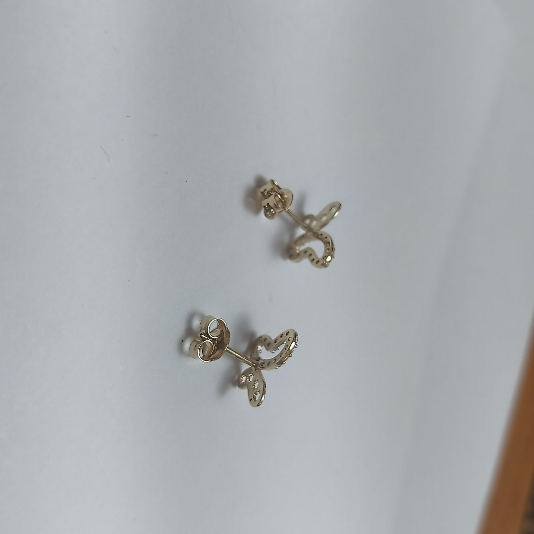 BROQUELES ORO 14K 1.2 (NUEVO)
