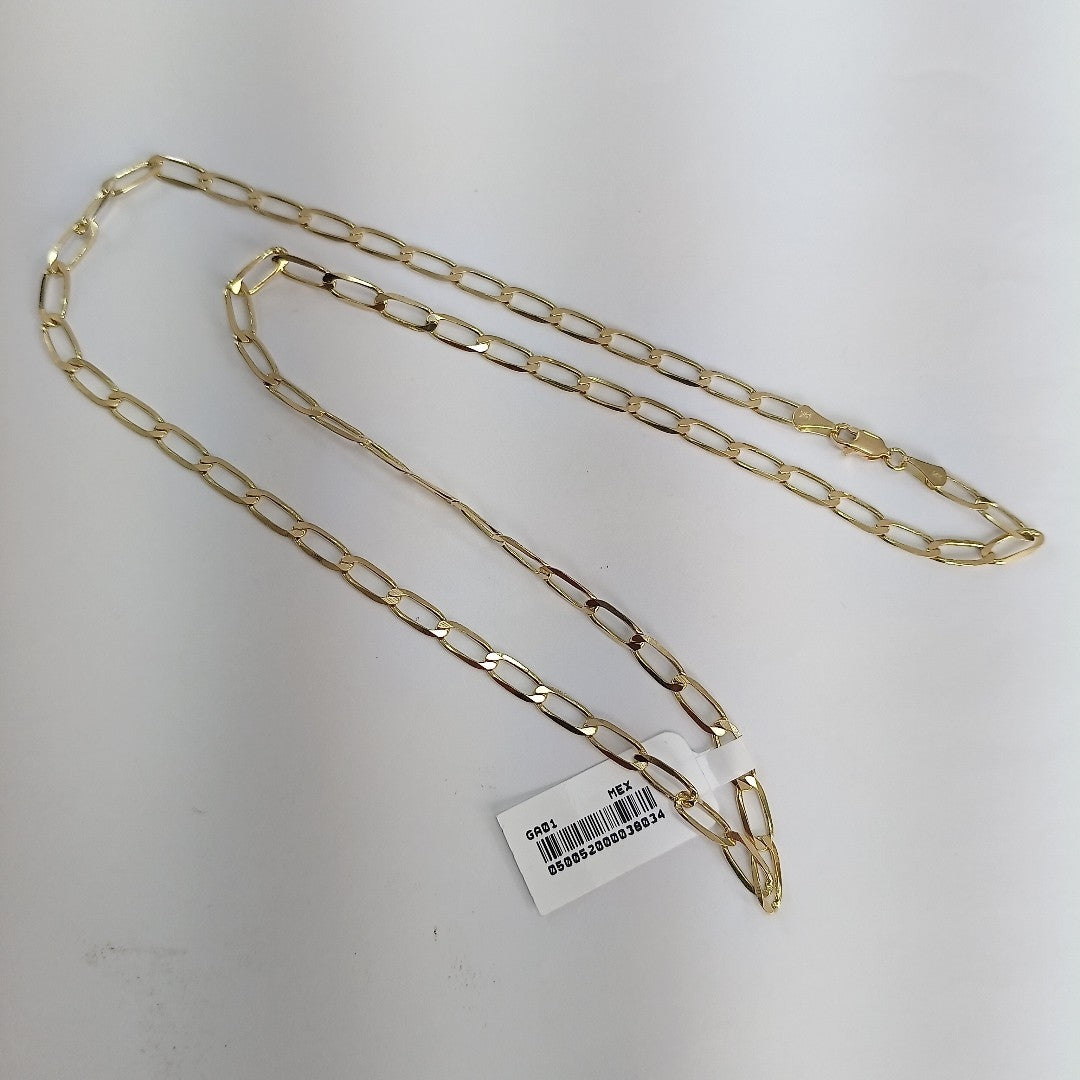 CADENA ESLABON 14K 60 CM 11.8 GR (NUEVO)