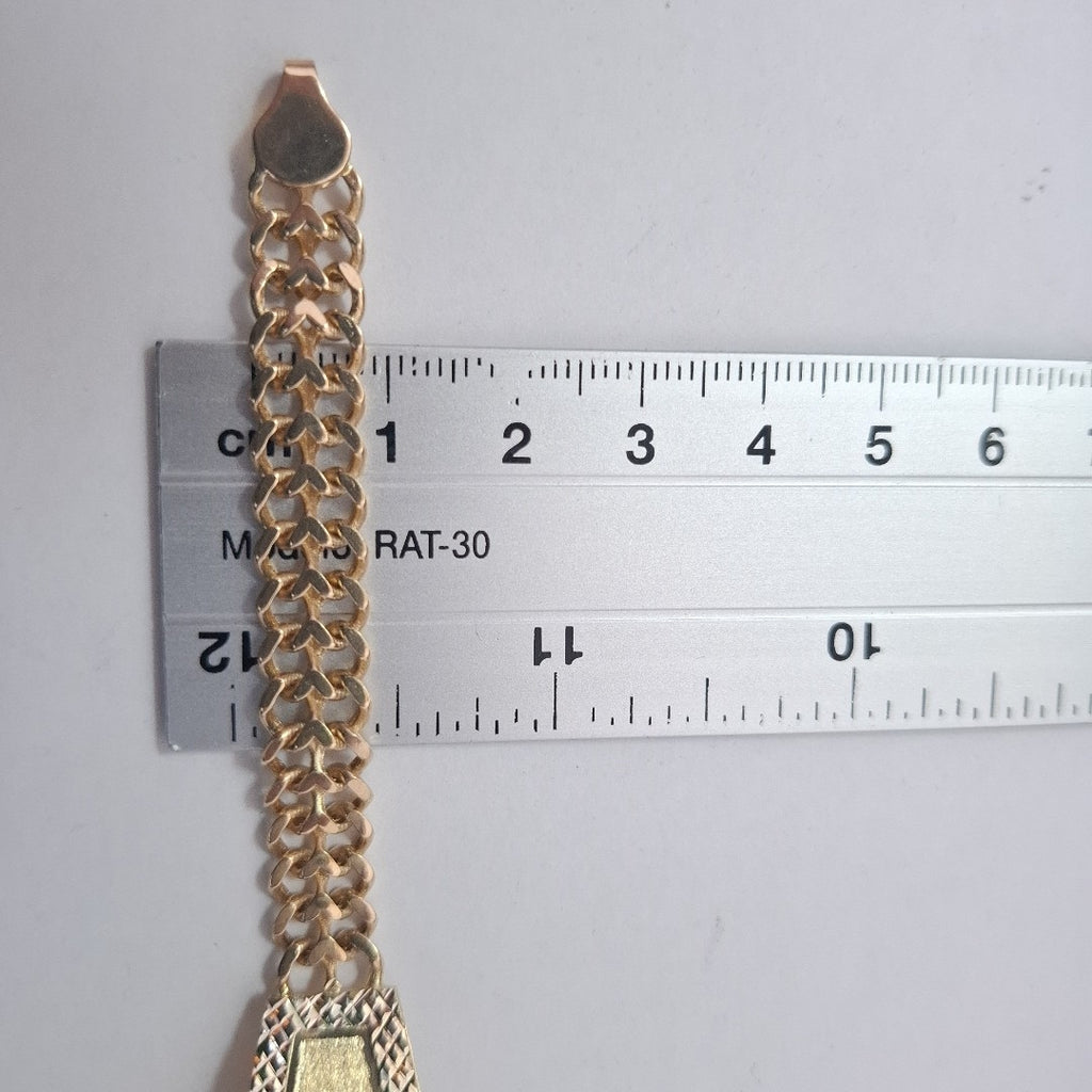 PULSERA ESCLAVA 14K 21 CM 13.8 GR (NUEVO)