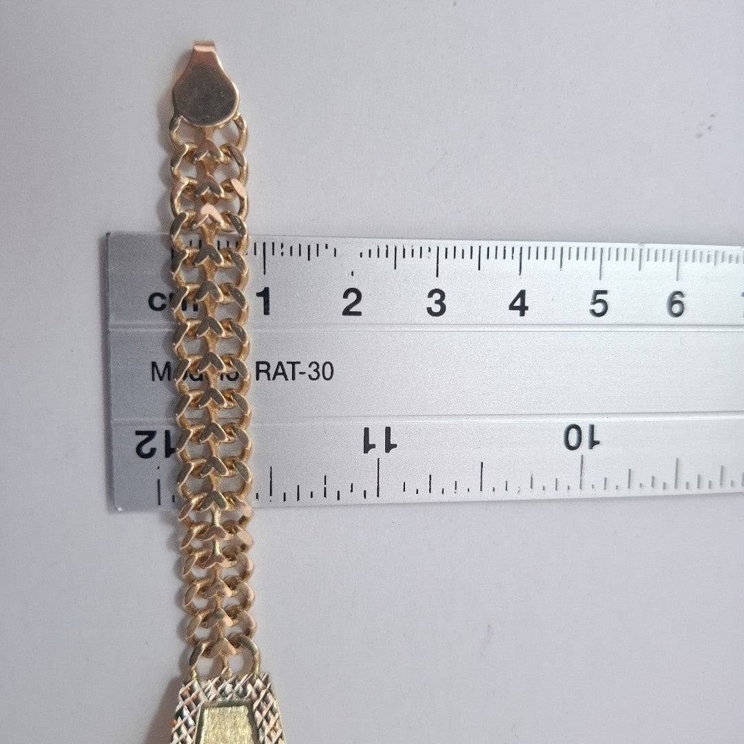 PULSERA ESCLAVA 14K 21 CM 13.8 GR (NUEVO)