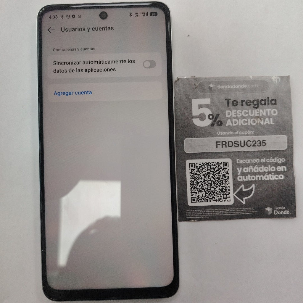CELULAR OPPO A5 CPH2727 (2025) 256 GB 4 GB RAM (SEMINUEVO)