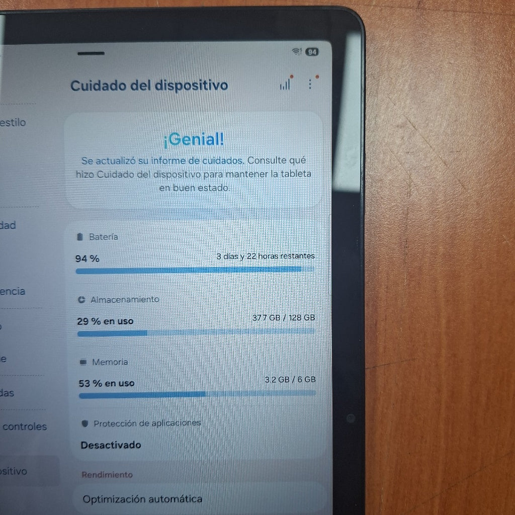 TABLETA SAMSUNG GALAXY TAB A11+ SM-X230 (2025) 128 GB 6 GB RAM (SEMINUEVO)