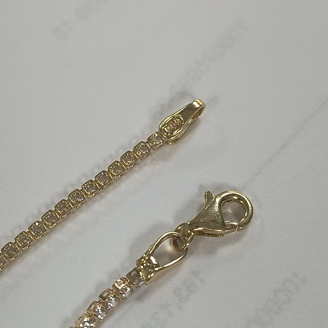 PULSERAS DAMA ORO 14K 2.1 (NUEVO)