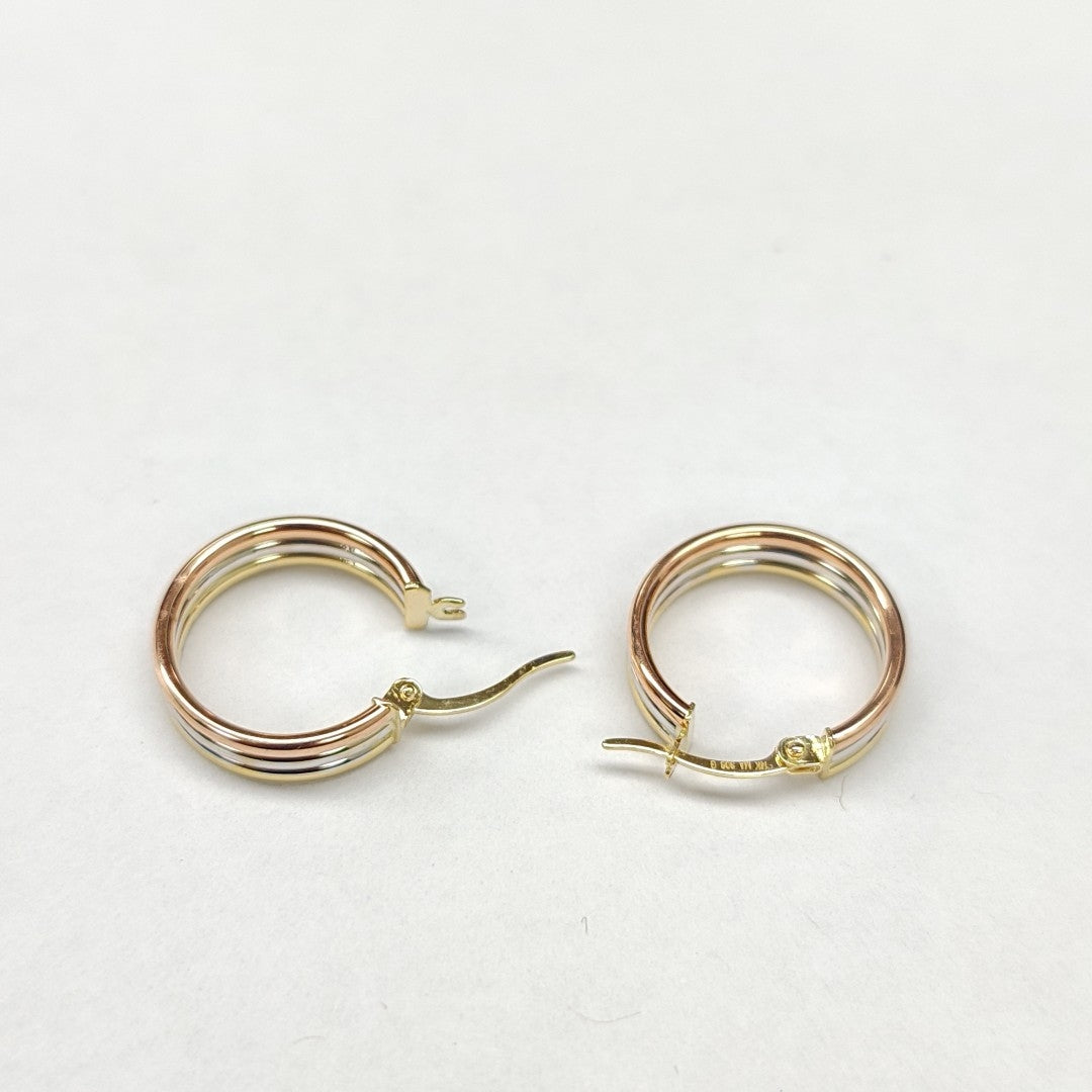 ARRACADAS ORO 14K 2.4 (NUEVO)