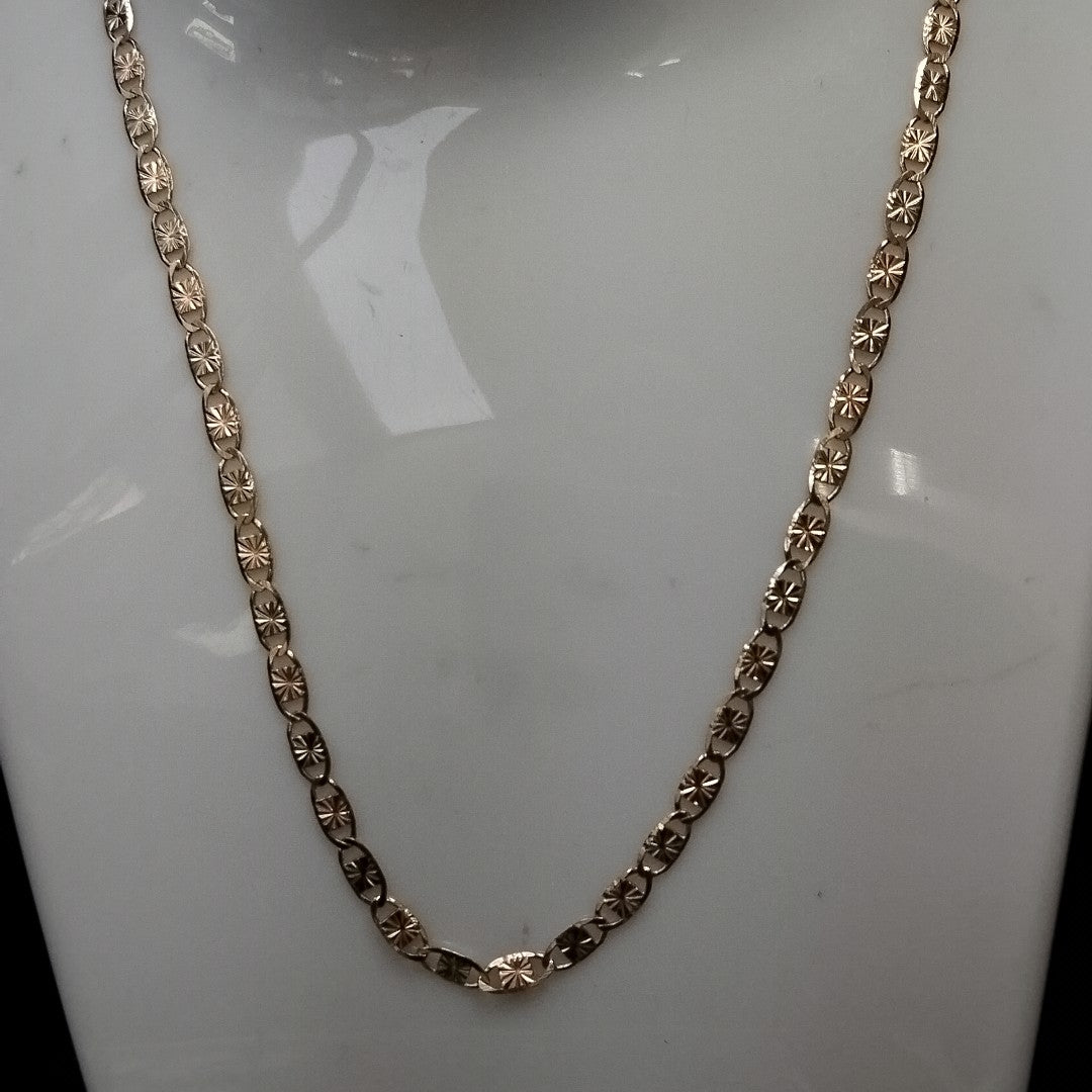 CADENA GUCHI 14K 55 CM 7.4 GR (NUEVO)