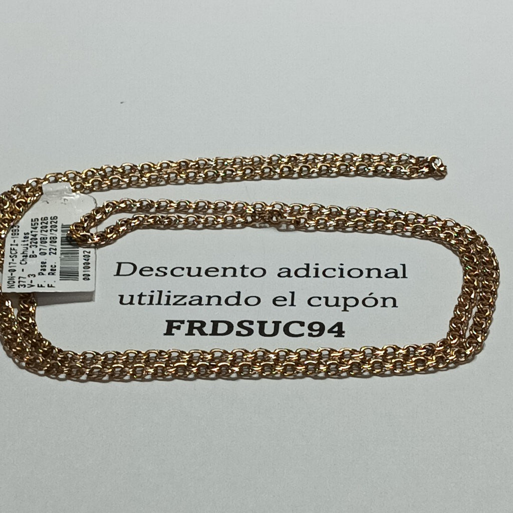 CADENA ORO 8 K 7.8 GRMS (SEMINUEVO)
