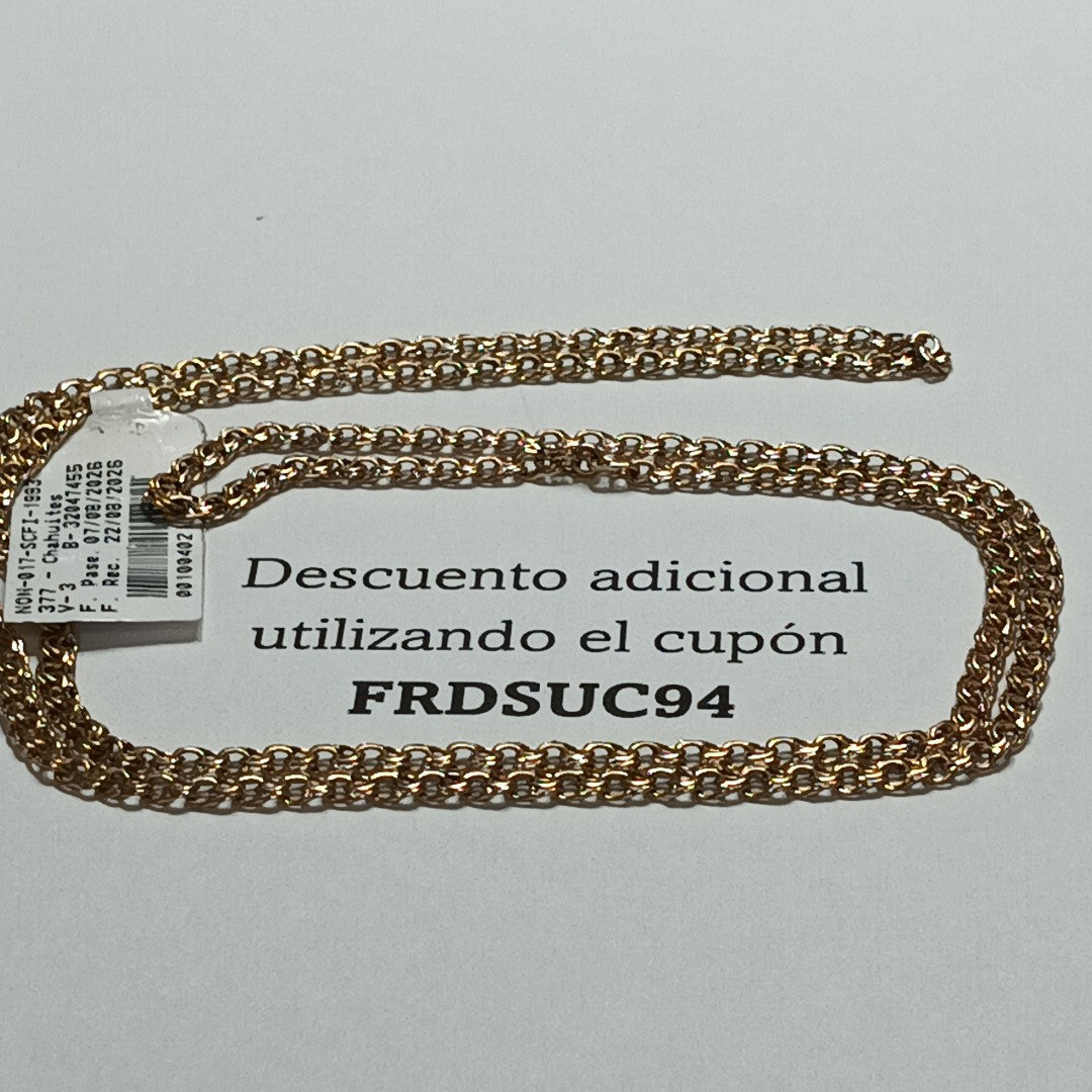 CADENA ORO 8 K 7.8 GRMS (SEMINUEVO)