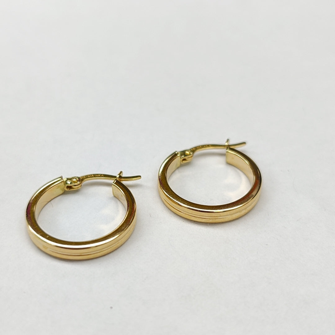 ARRACADAS ORO 14K 1.6 (NUEVO)