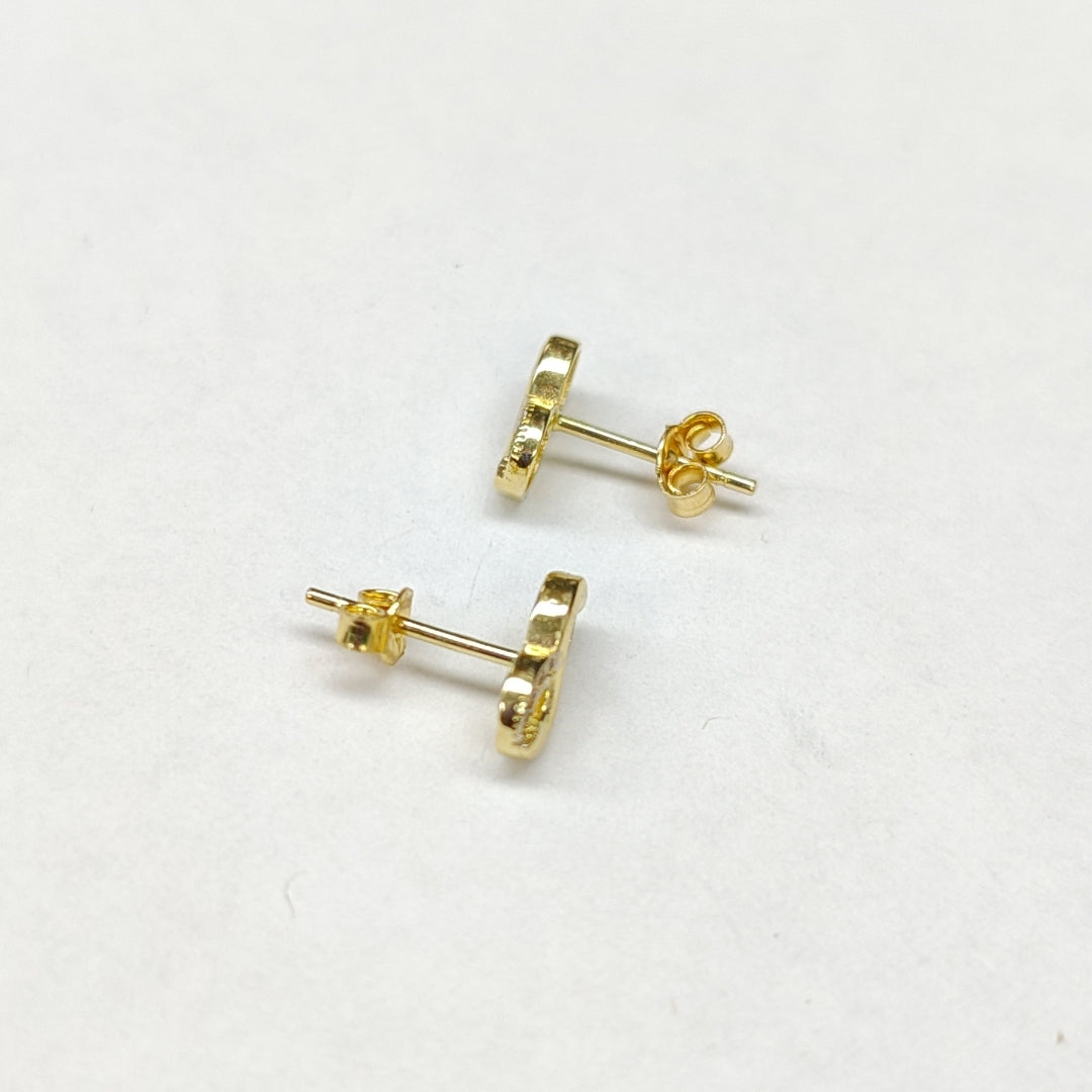 BROQUELES ORO 14K 1.3 (NUEVO)
