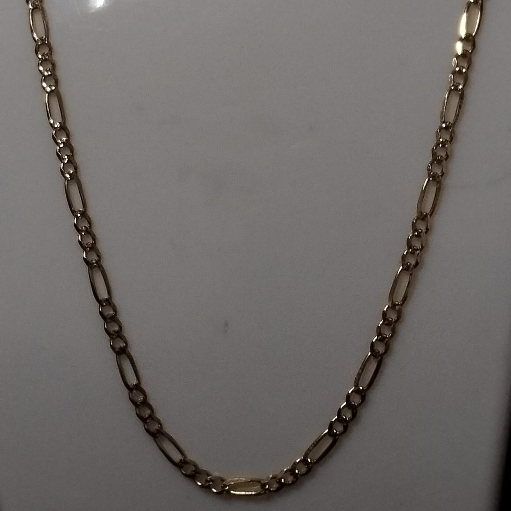 CADENAS 3X1 DIAMANTADA ORO 14K 55 CM 8.6 GR (NUEVO)